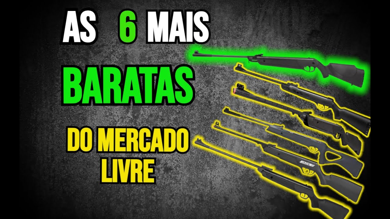 6 Carabinas de Press&atilde;o Mais BARATAS do Brasil !!
