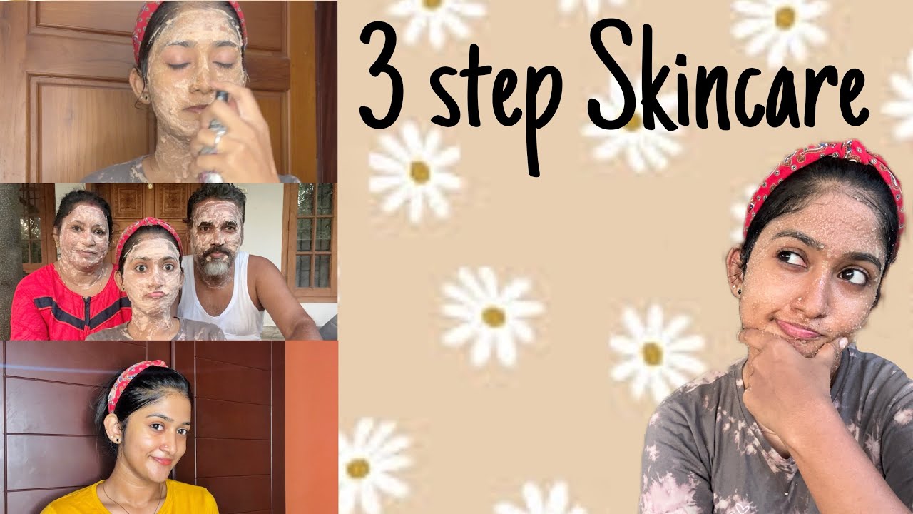 3 STEP SKINCARE♥️ | Removes Tan | Kalyani Anil | FacePack #kalyanianil #kalyani #skincare #trend