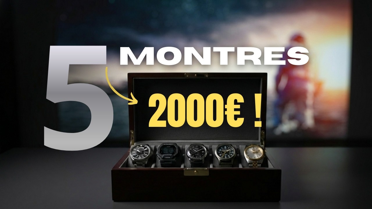 5 montres vues au cinéma pour moins de 2000€ | Boîte à Montres #2