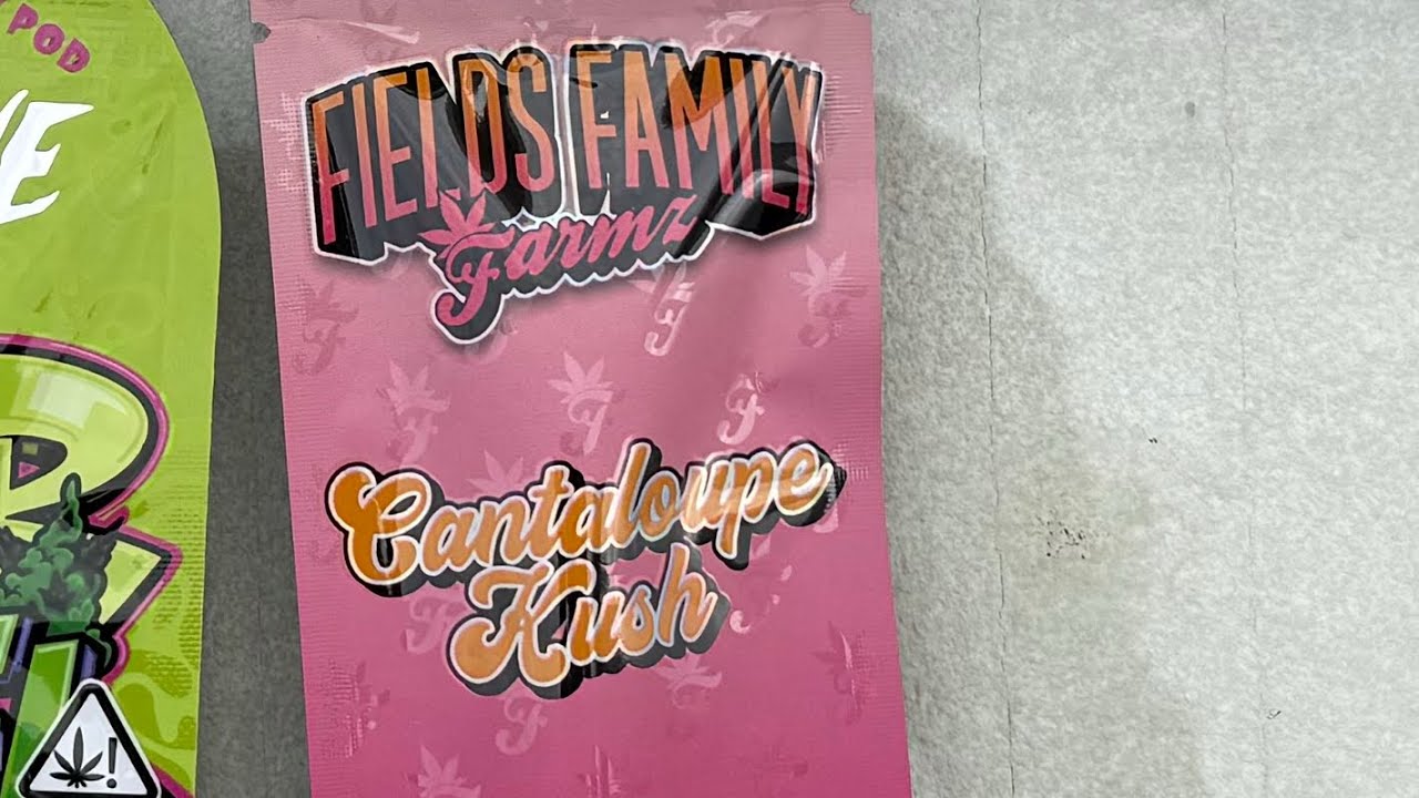 Fields Family Farmz Disposable |Review|Cantaloupe Kush
