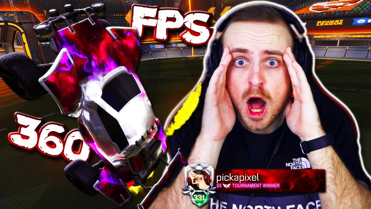 Rocket League in 360 FPS Feels Like CHEATING... [MY FIRST SEASON 6 TOURNAMENT WIN + REWARDS]