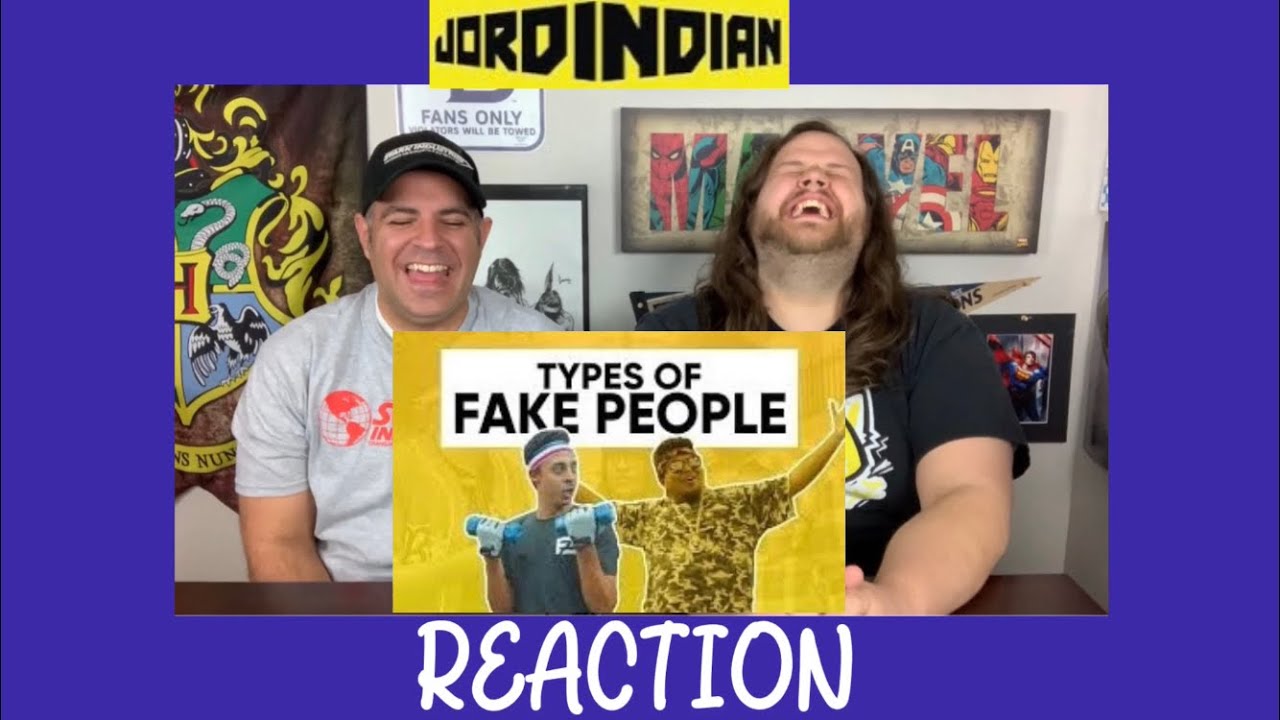Jordindian - Fake People | Reaction