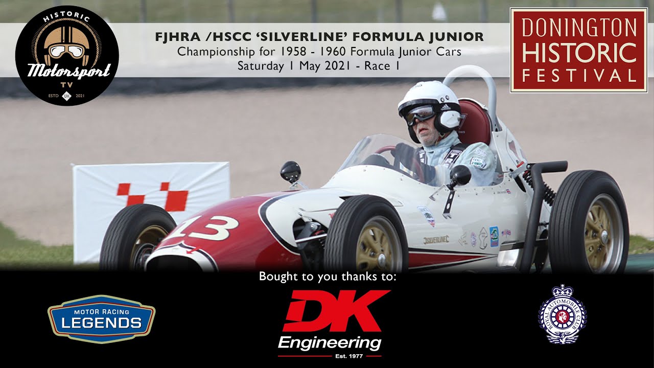 FJHRA / HSCC Formula Junior - ('58 - '60) - ГОНКА 1 // Исторический фестиваль в Донингтоне