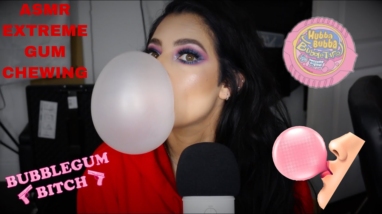ASMR | 15 mins of EXTREME GUM CHEWING