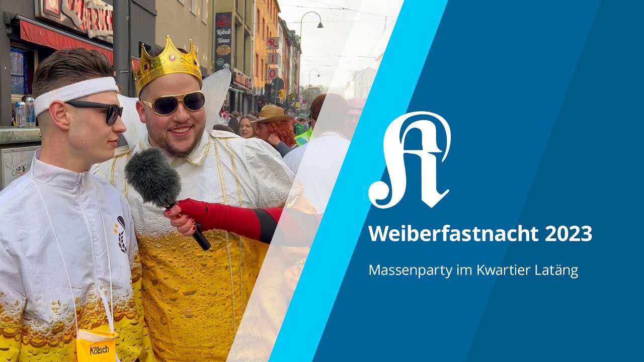 Weiberfastnacht 2023: Massenparty im Kwartier Latäng