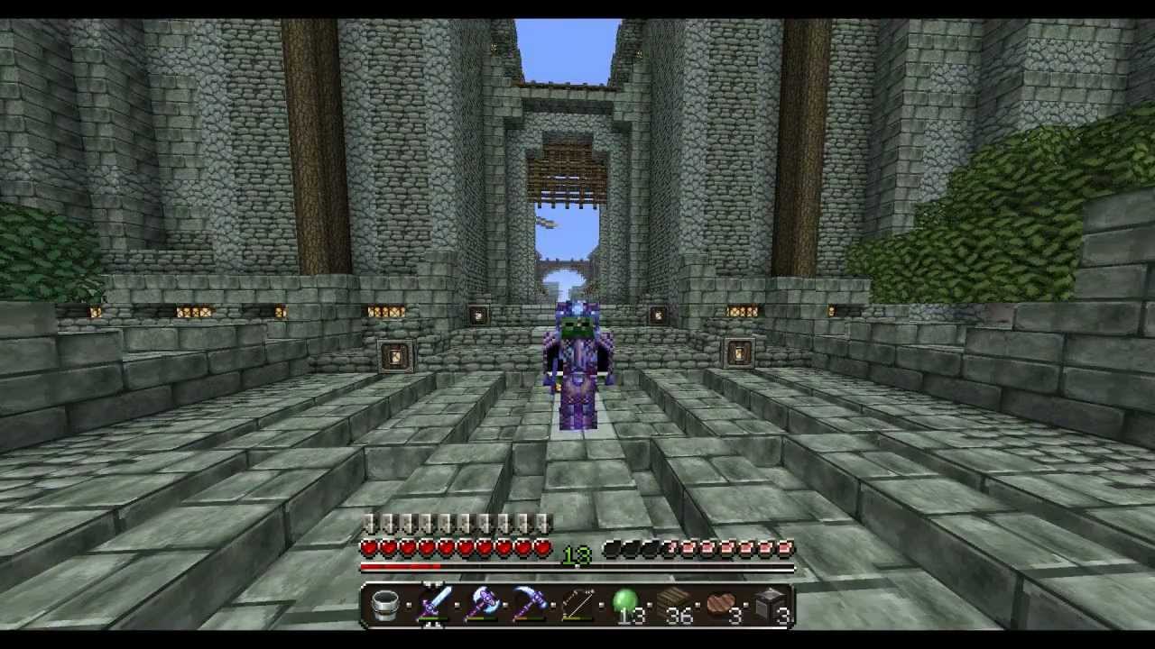 Incredible Minecraft Castle/City Exploration!