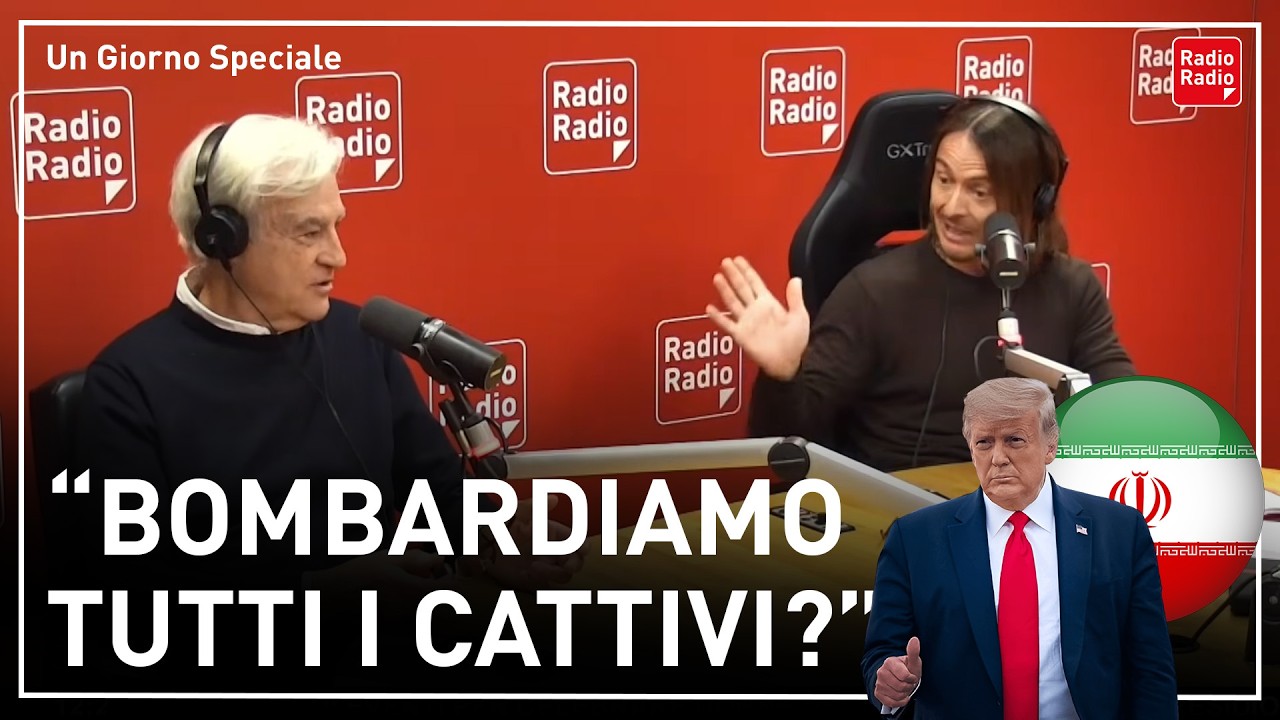 IRAN, SCONTRO IN DIRETTA TRA ANTONIO RINALDI E GIORGIO BIANCHI: 