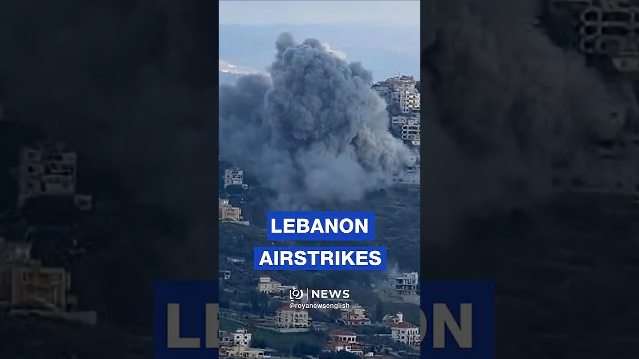 &lsquo;Israeli&rsquo; military releases footage of 40 Lebanon strikes