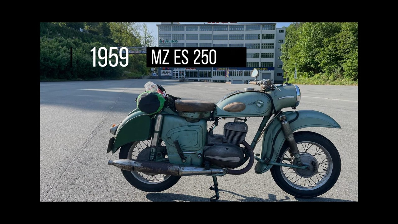 Ausfahrt mit 3x MZ ES 250/0 1958-1959 einem herrlichen Sommertag @Stefcio77