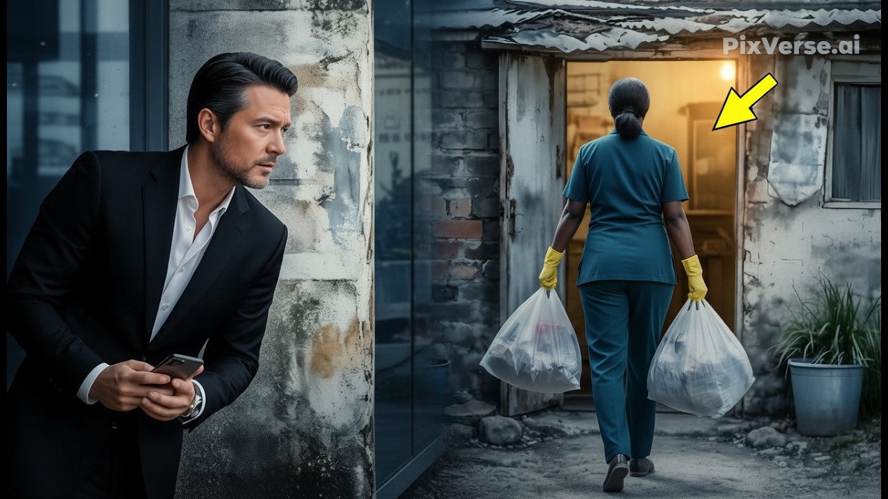 Billionaire CEO Secretly Followed the Janitor Who Took Office Food Home Every Night TRUE LOVE SPROUT