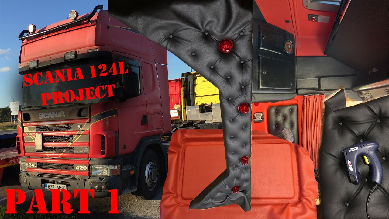 Scania 124L, my project truck, Chapter 1 - the interior rebuild, all custom & homemade. PART ONE