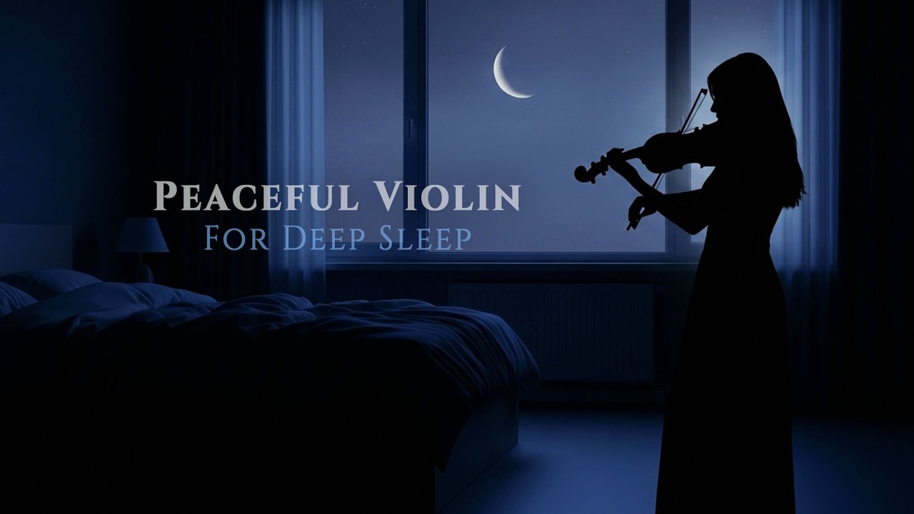 Let This Night Violin Slow Your Heartbeat 🎶🌌 | Relax Completely and Drift Off