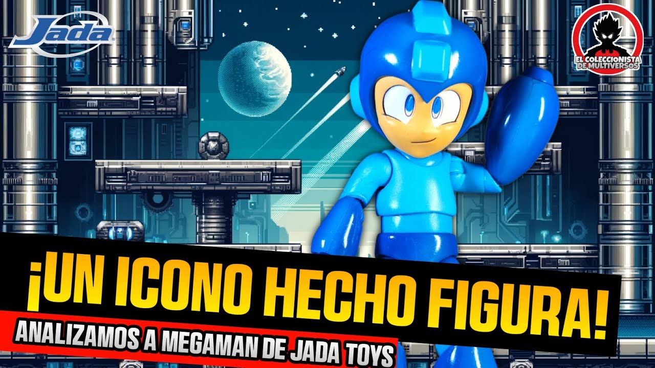 🕹️ JADA GOD! MEGAMAN CLASSIC Jada Toys review en Español! #toysstore