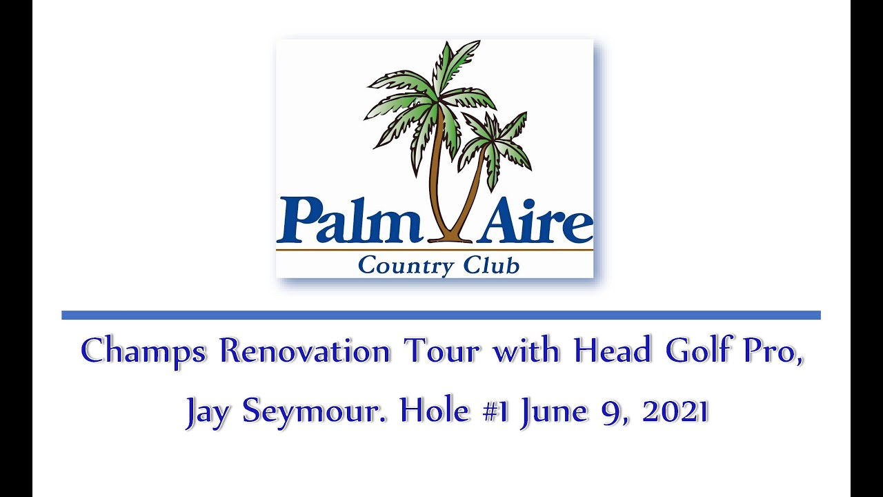 Champs Course Renovation Tour Hole#1