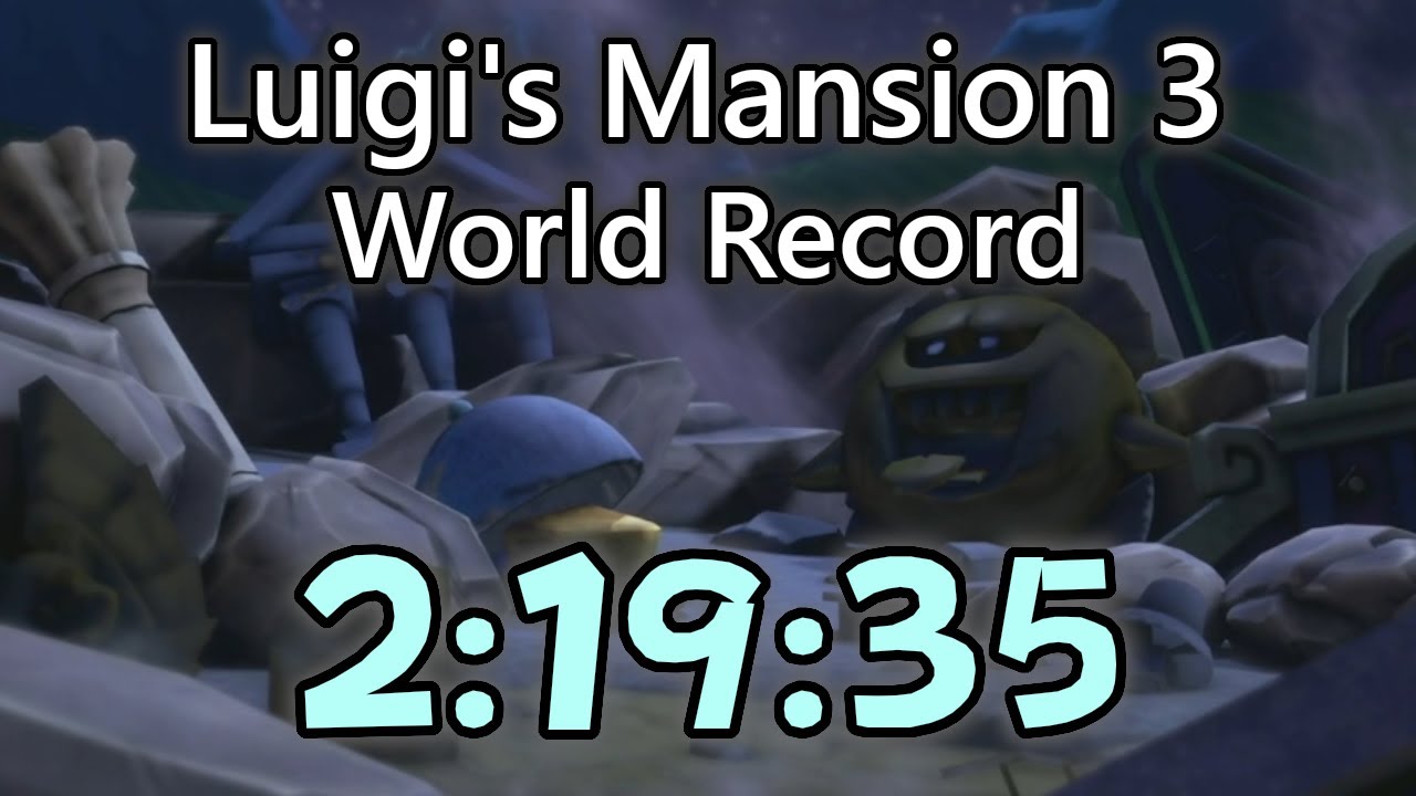 Luigi's Mansion 3 Speedrun Any% in 2:19:35 (Former Record)