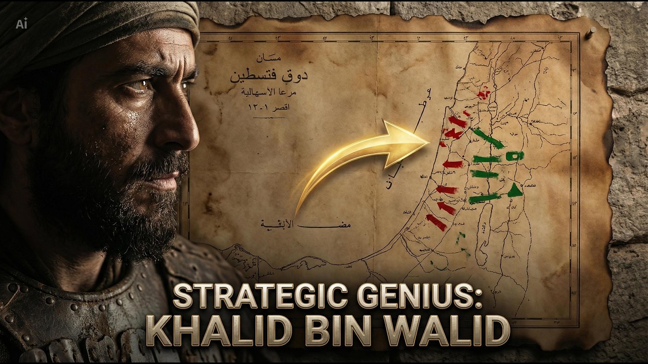 How 15,000 Muslims DEFEATED 30,000 Romans | Khalid ibn al-Walid's Strategic Masterclass
