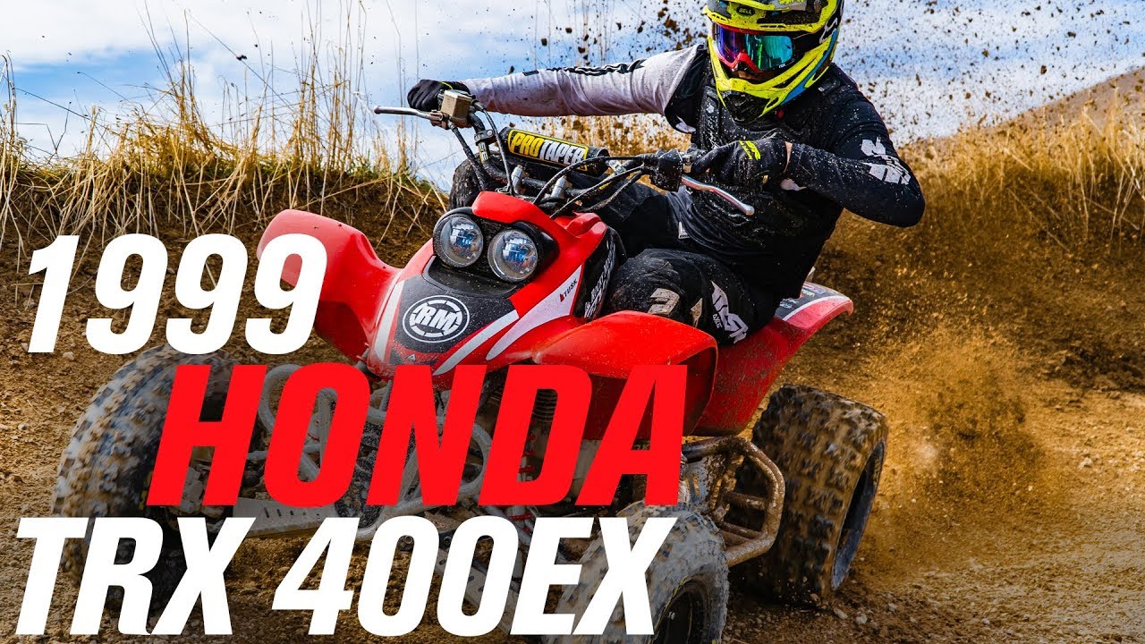 Сборка квадроцикла Honda TRX 400EX 1999 года