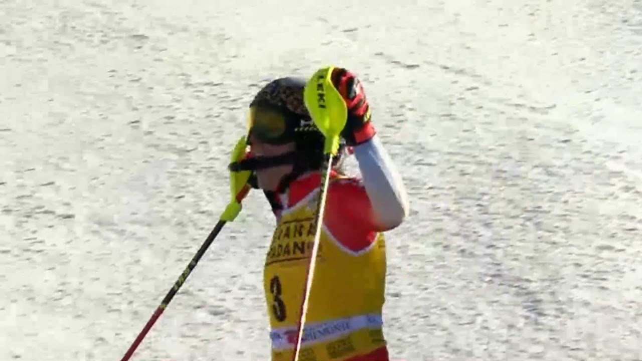 Ski Alpin Sestriere Slalom Frauen 2. Lauf | Alpine Skiing Sestriere Slalom Woman 2. Run | 11.12.22