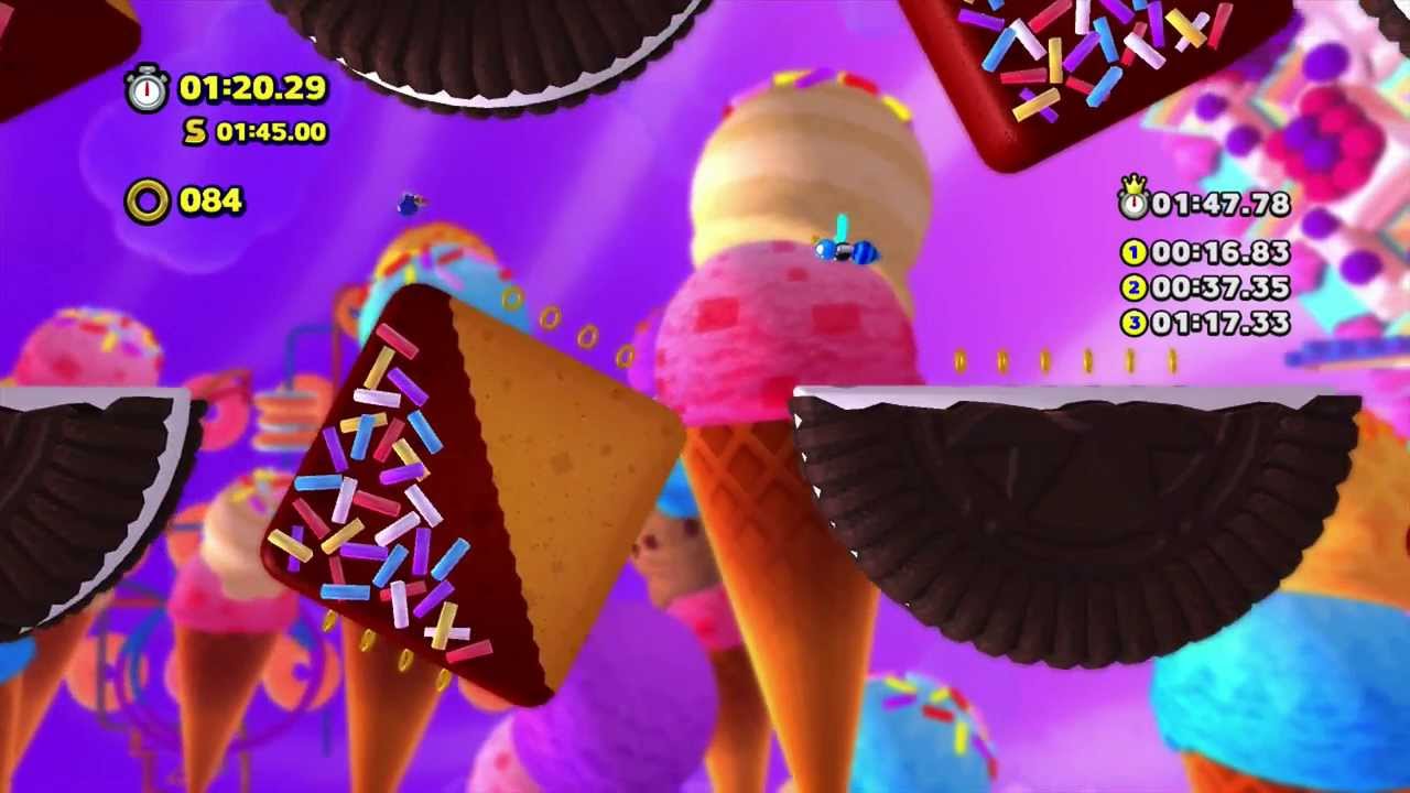 Sonic Lost World - Wii U - Desert Ruins Zone 3