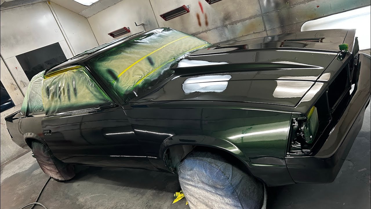1981 Chevy Malibu custom green paint job with metallic part.1 ￼￼￼