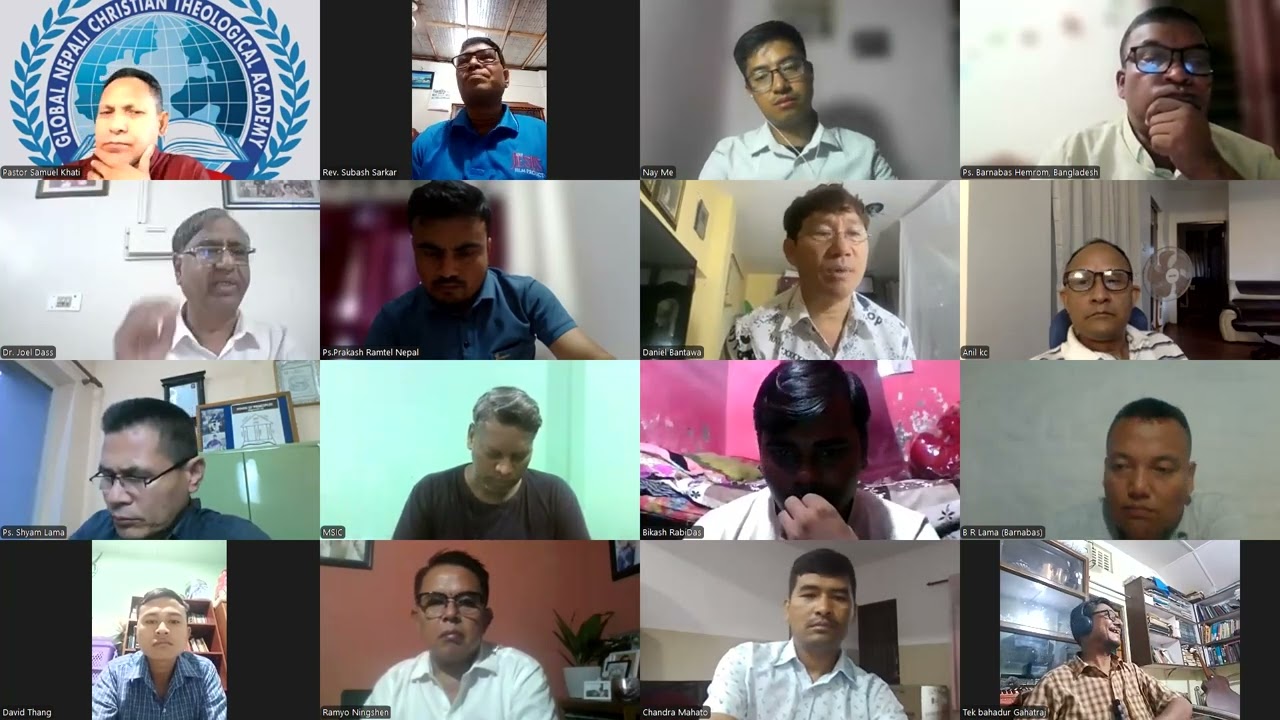 Indian Christian Theology Class 1,  from Dr. Joel Dass