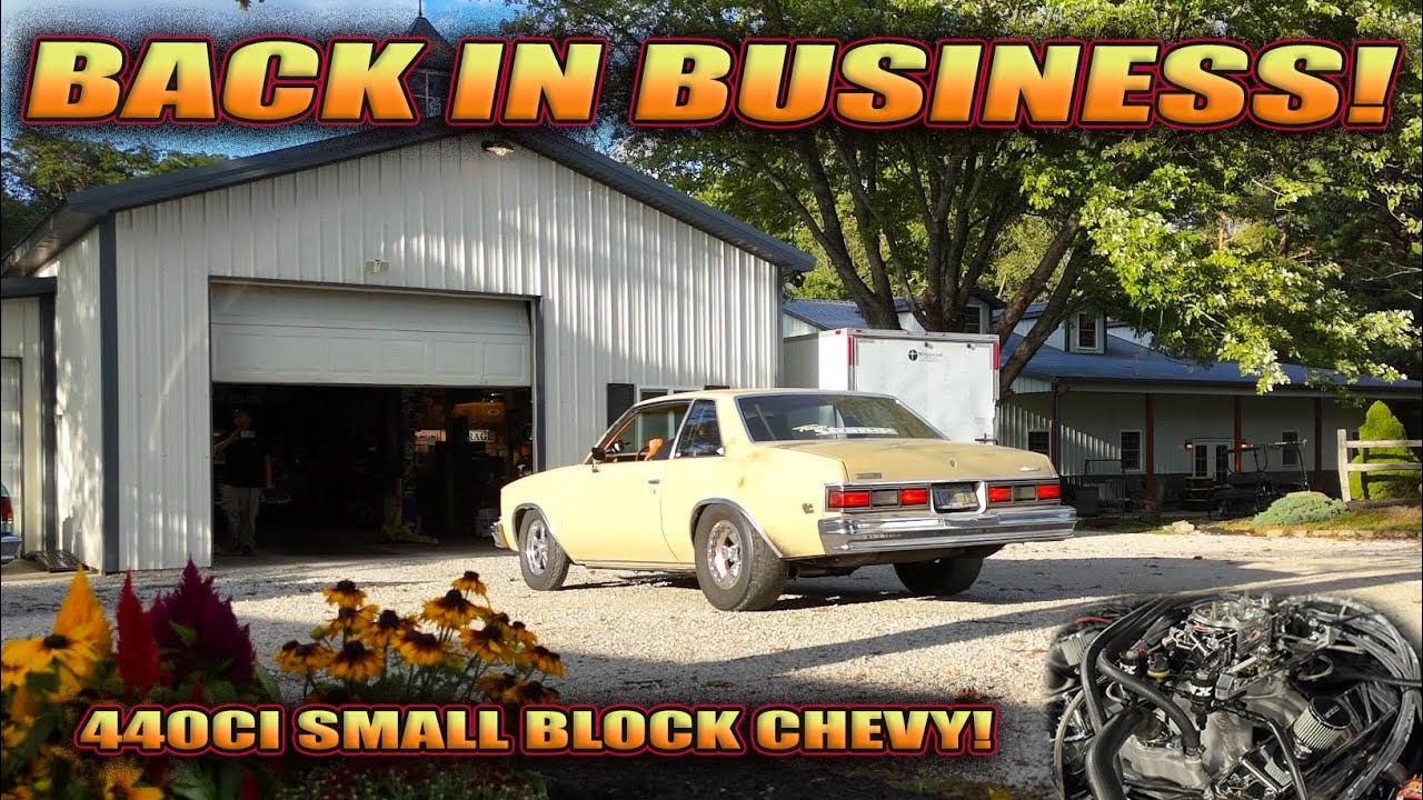 FIRST TEST DRIVE WITH A 440ci Small Block CHEVY! 