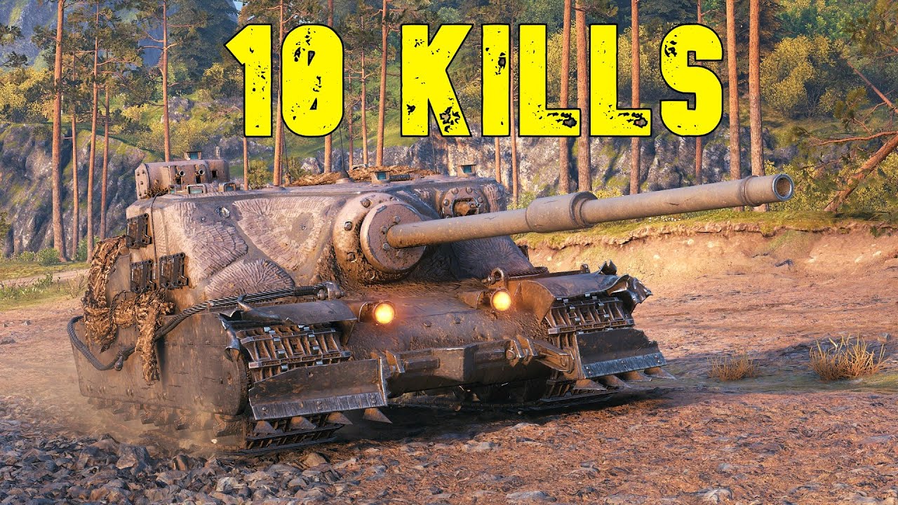 World of Tanks Tortoise - 10 Kills | 1 vs 4