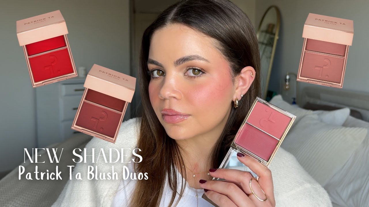 SAVE OR SPLURGE!? New Patrick Ta Blush Shades! | Honest Review & Try-On