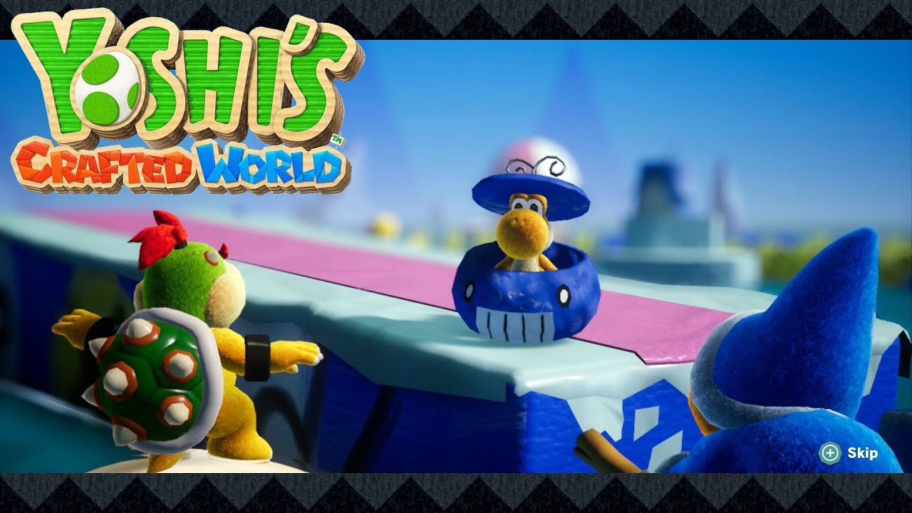 Yoshi's Crafted World // Chilly-Hot Isles - Walkthrough (Part 34)