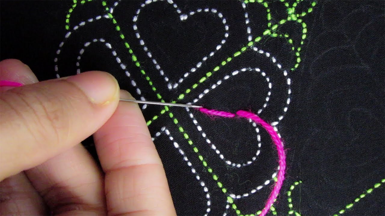 Hand Embroidery; Nakshi Kantha Design; Kantha Stitch