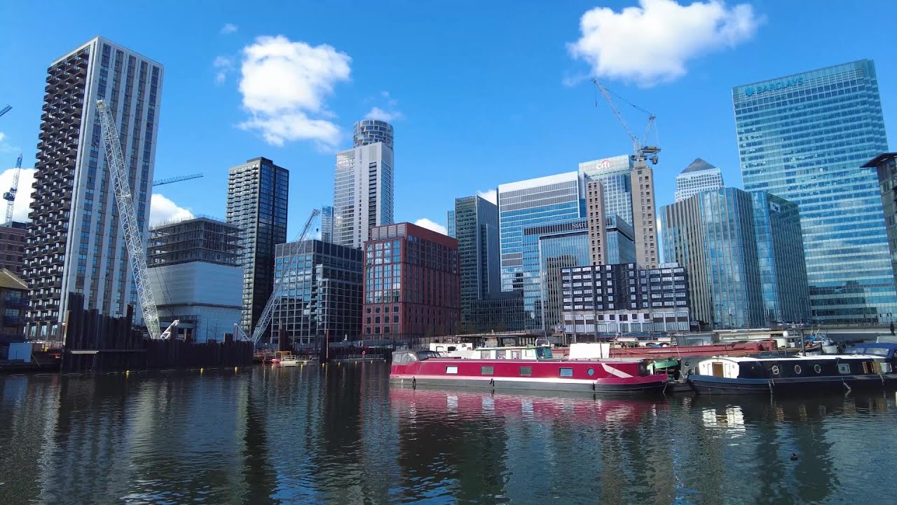 [4K] Canary Wharf | City of London | Vauxhall | London Walk