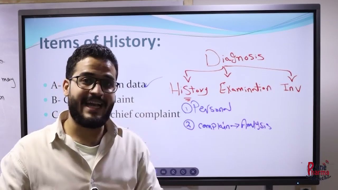 L2 Diagnosis : Patient History (رابعة اسنان القصر العيني )