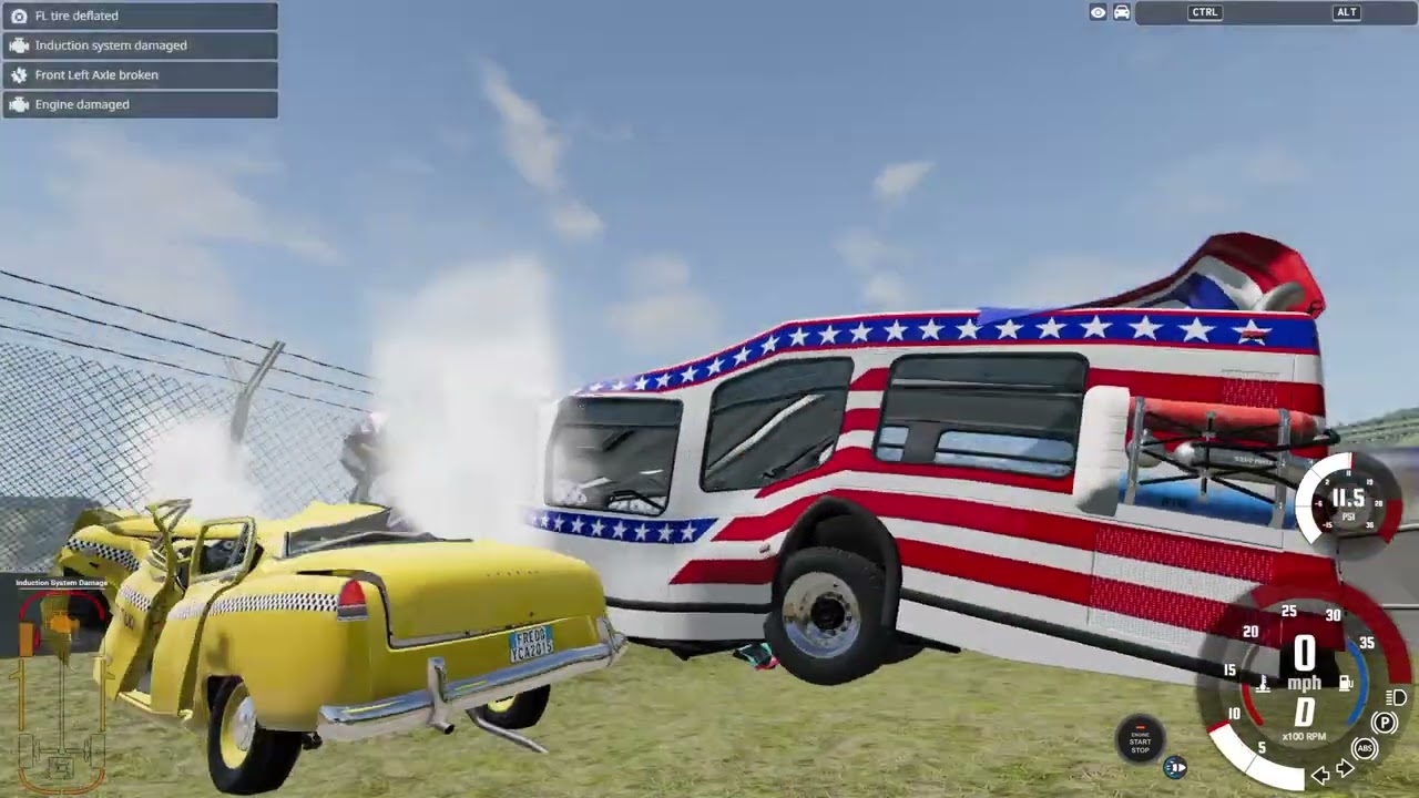 CARS VS WALL