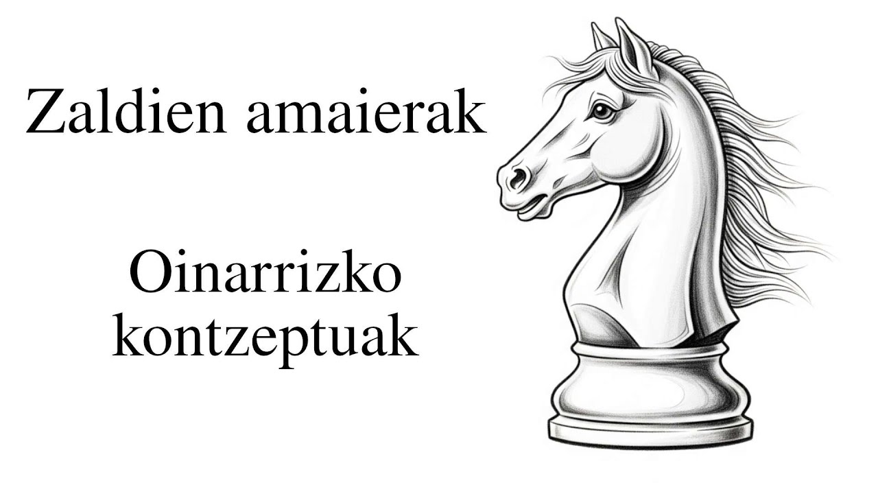 Zaldiaren berezitasunak eta zaldi amaieren oinarriak