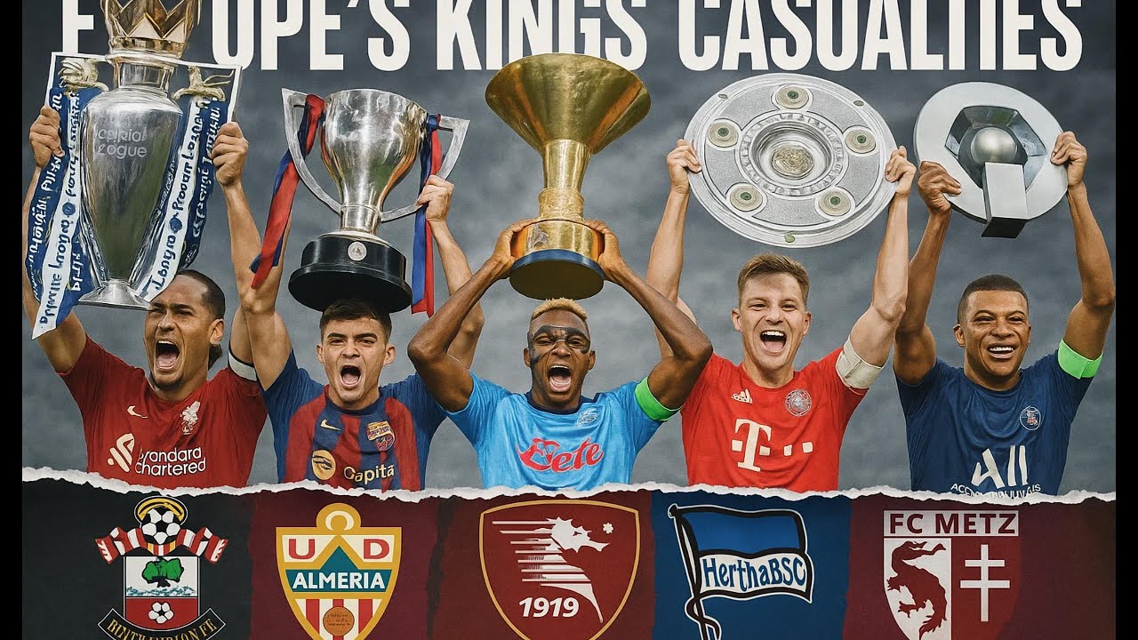 Europe's 2024&ndash;25 Season Recap: Who Ruled & Who Fell?