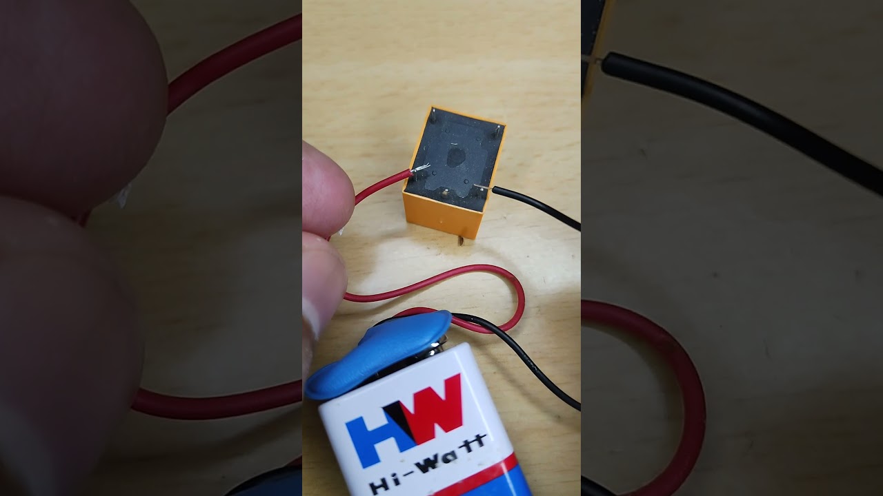 Testing a relay