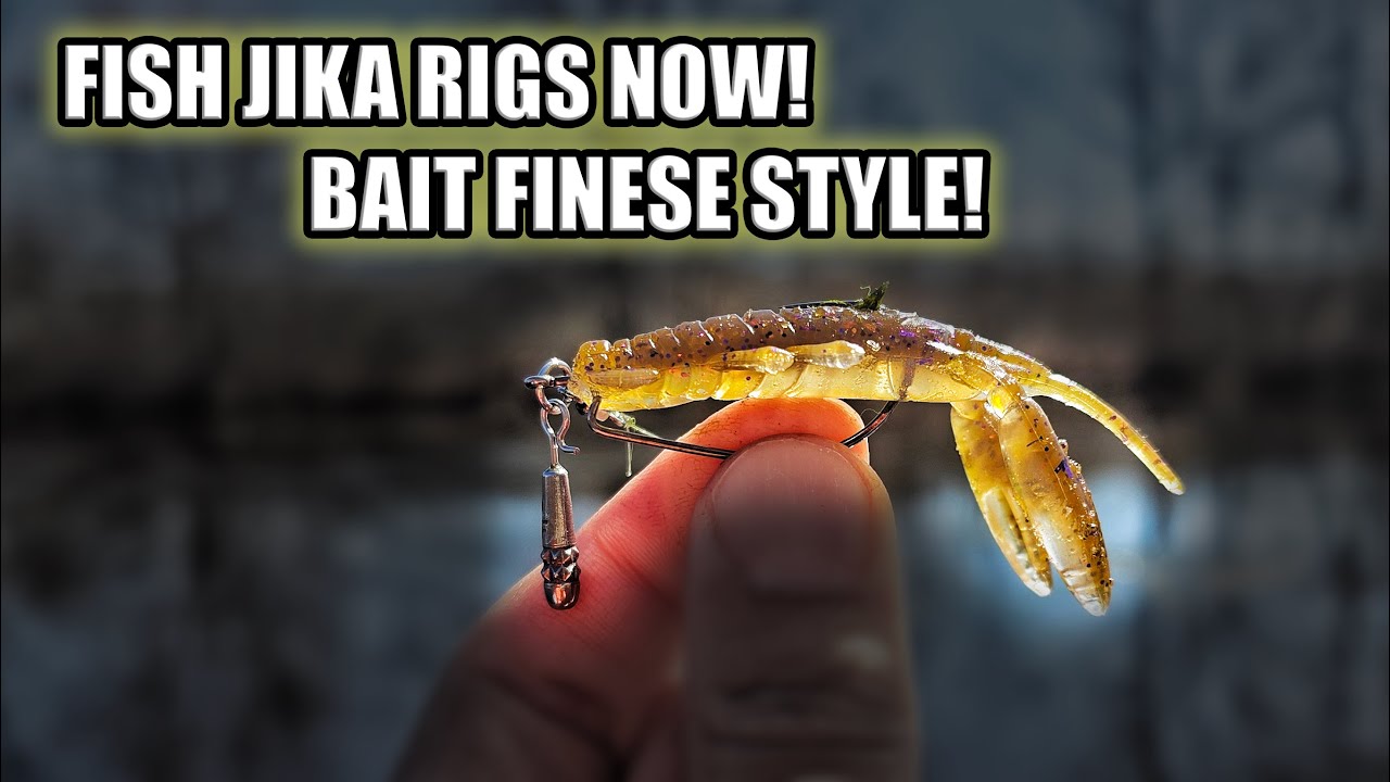 Jika Rig Late Winter Into Early Spring Bass on BFS Fishing Gears
