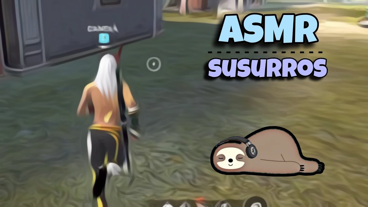 ASMR free fire| sonidos suaves con susurros ✨