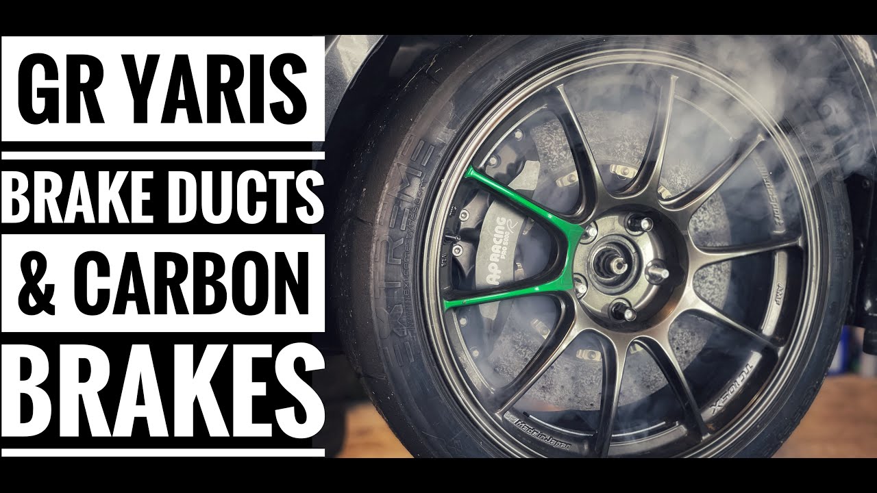 Toyota GR Yaris - Improved Brake Ducts for our 374x34mm Carbon Ceramic Discs