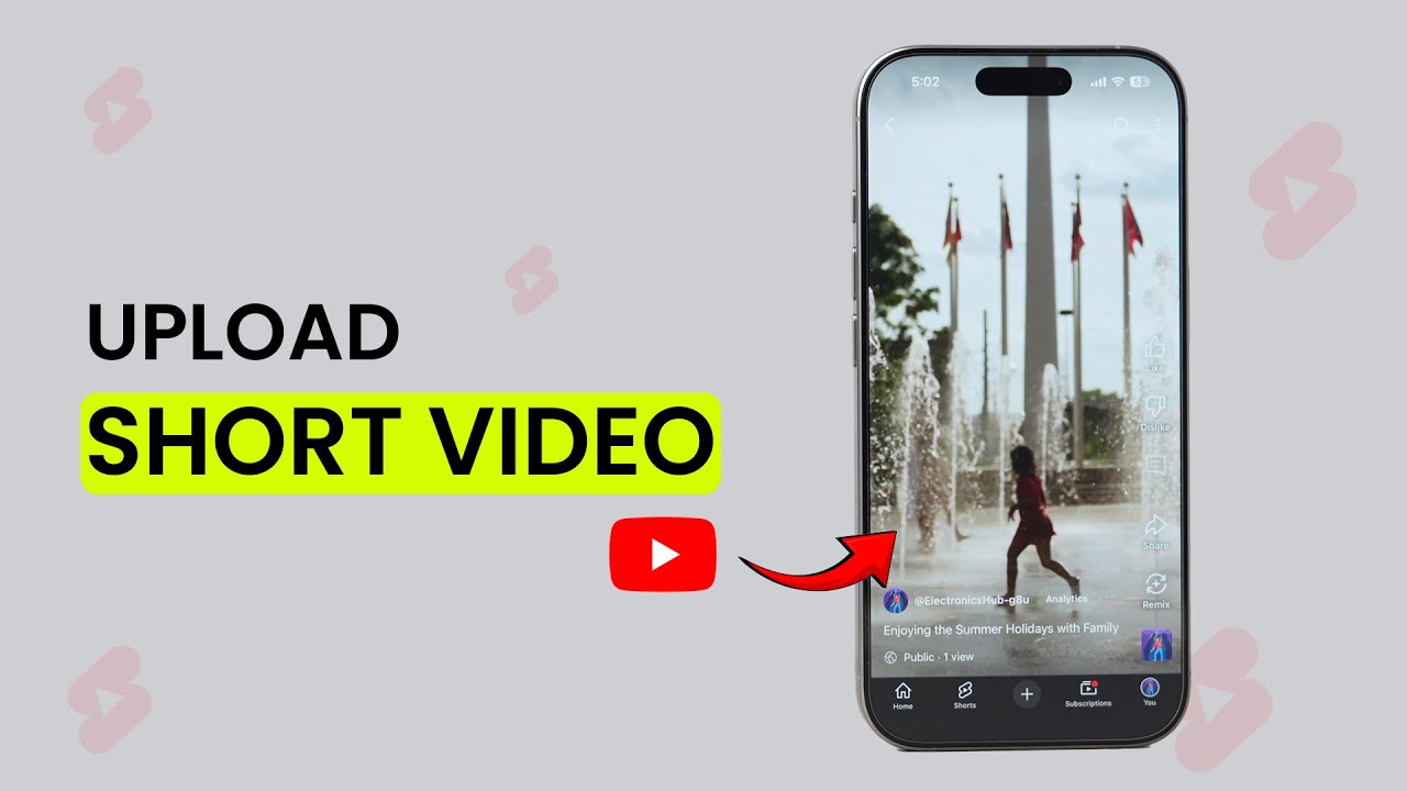 How to Upload a Short Video on YouTube?