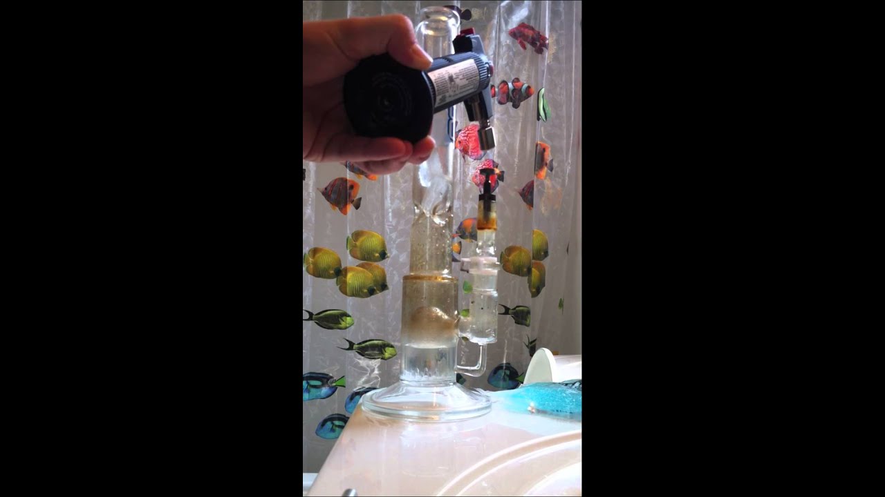 SYN Fixed Dome Perc w/ Oil Dome - Orange Crush BHO Dab