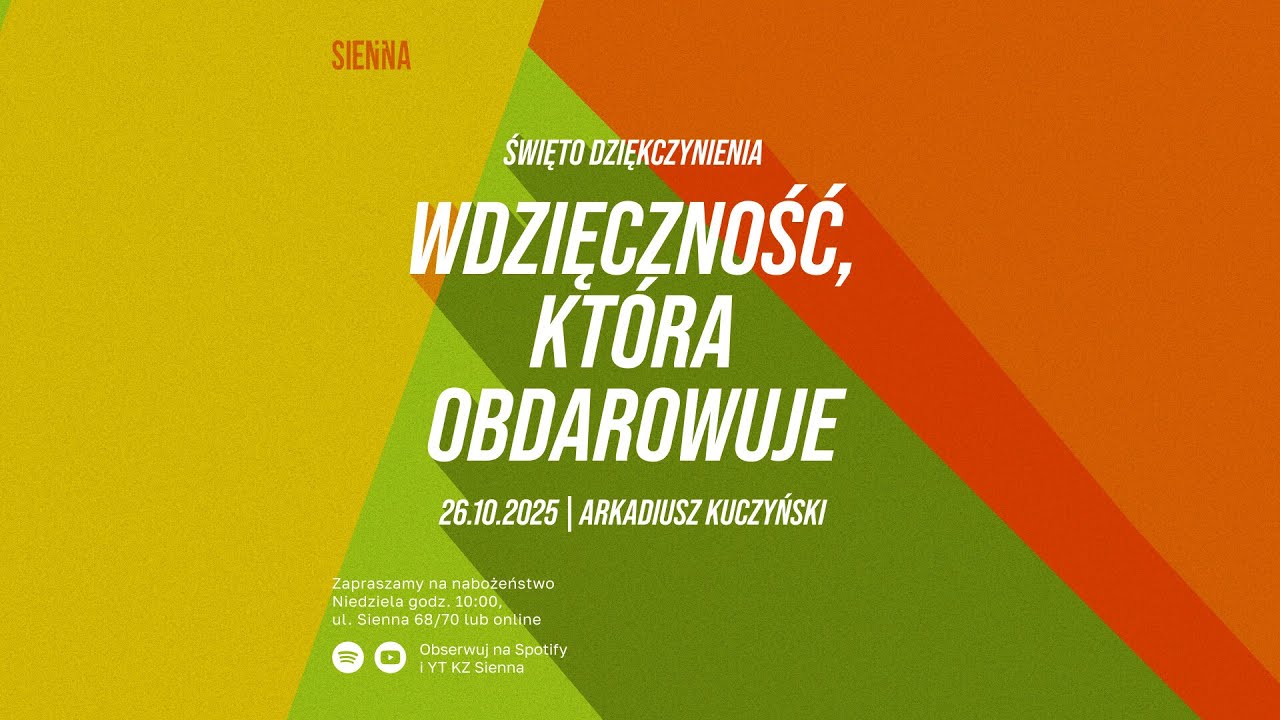 Wdzięczność, która obdarowuje (Arkadiusz Kuczyński) - Sienna Online