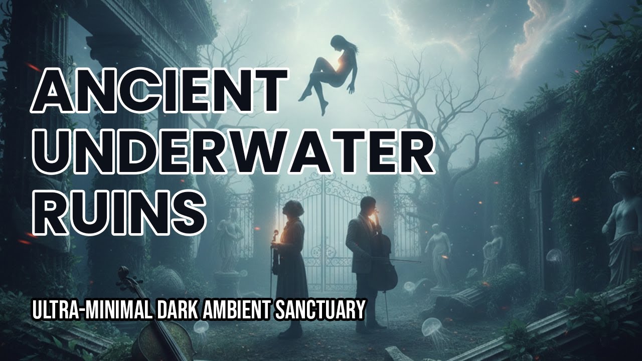 Deep Dark Ambient - Ancient Underwater Ruins | Emotional Cello & Sub-Bass Drones for Sleep