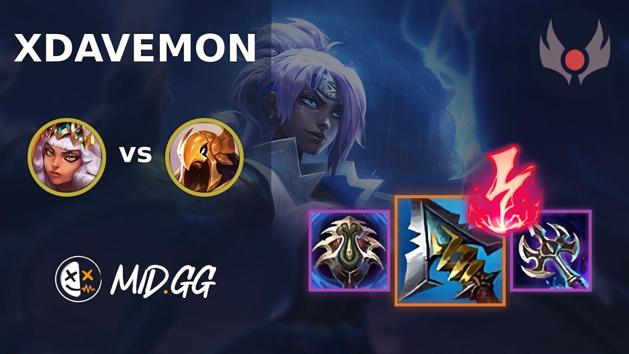 MID.GG: [ xDavemon ] Кияна MID против Азира | NA GRANDMASTER | LOL Сезон 2026