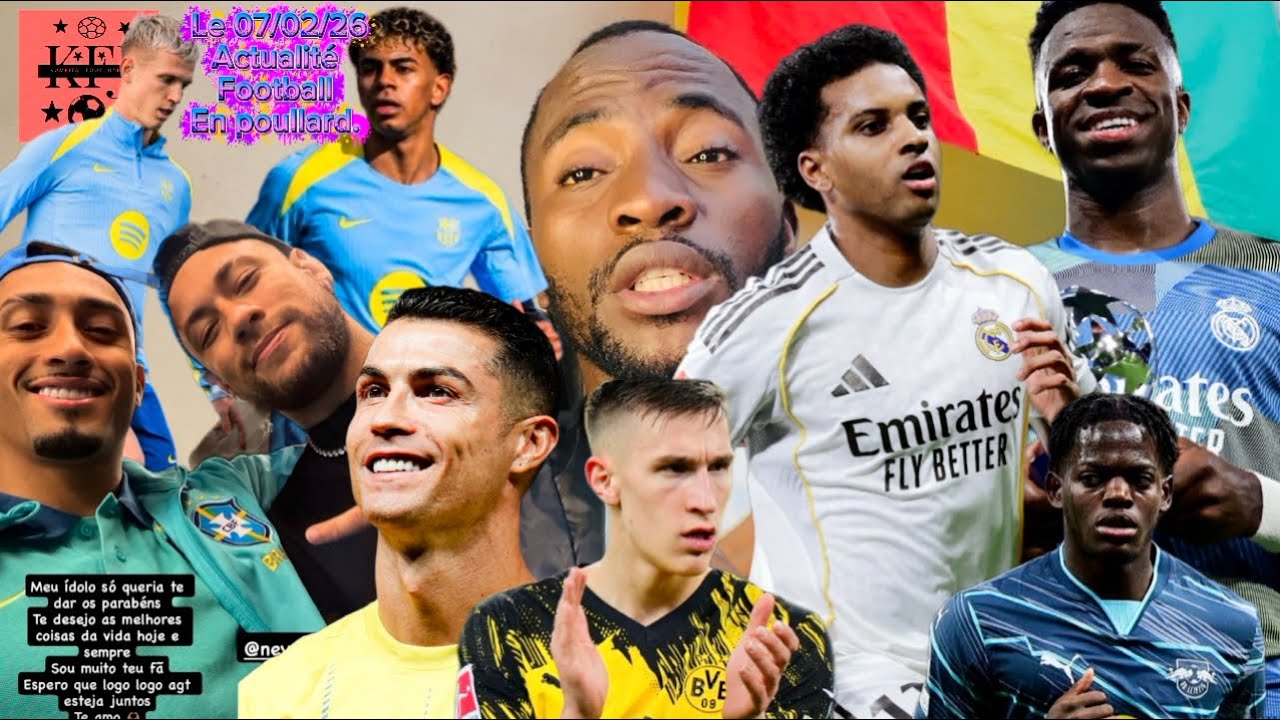 Actualité football en poullard Real Barça PSG OM mercato etc. 