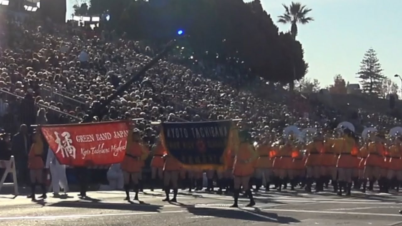 Burlesque Turn at TV Corner | Rose Parade 2025 l Kyoto Tachibana High School Brass Band