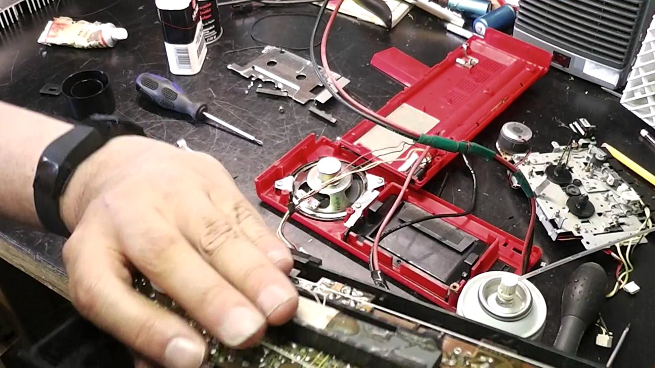 Sharp QT60 Radio Cassette Repair