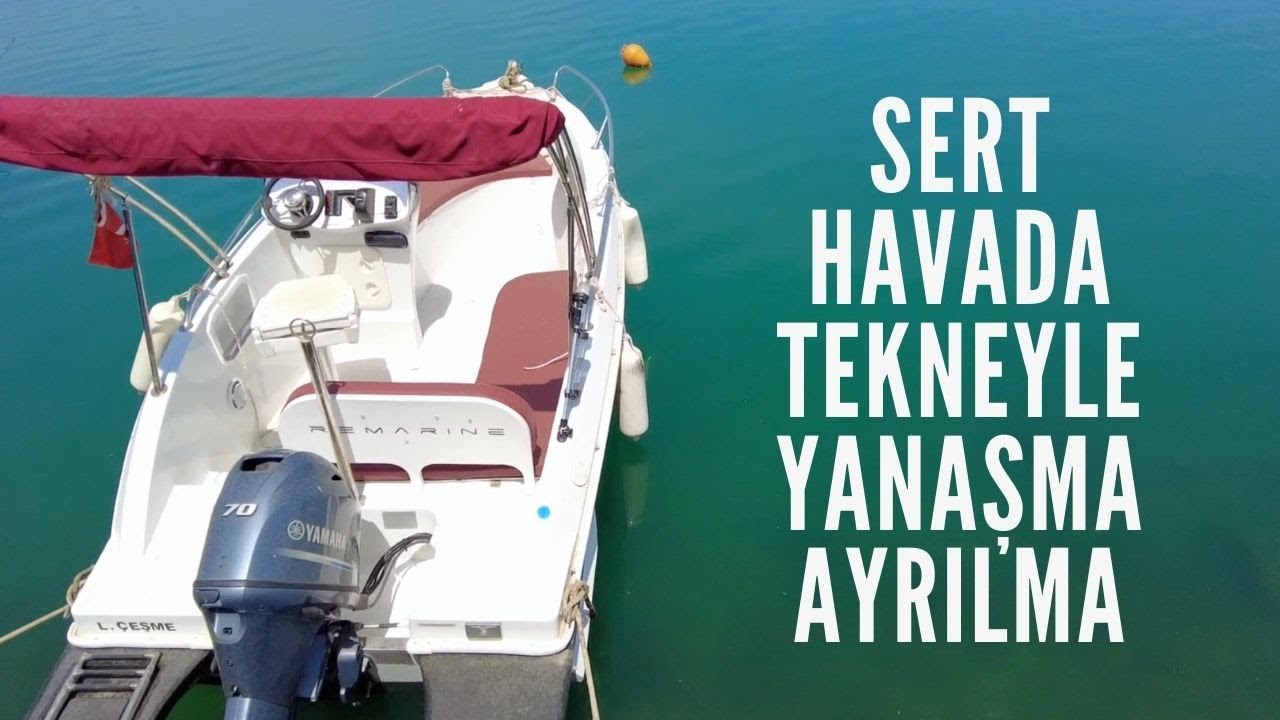Tam Kapanma Öncesi Urla Yassıca Ada'da Yanaşma Ayrılma Eğitimine Konuk Oluyoruz