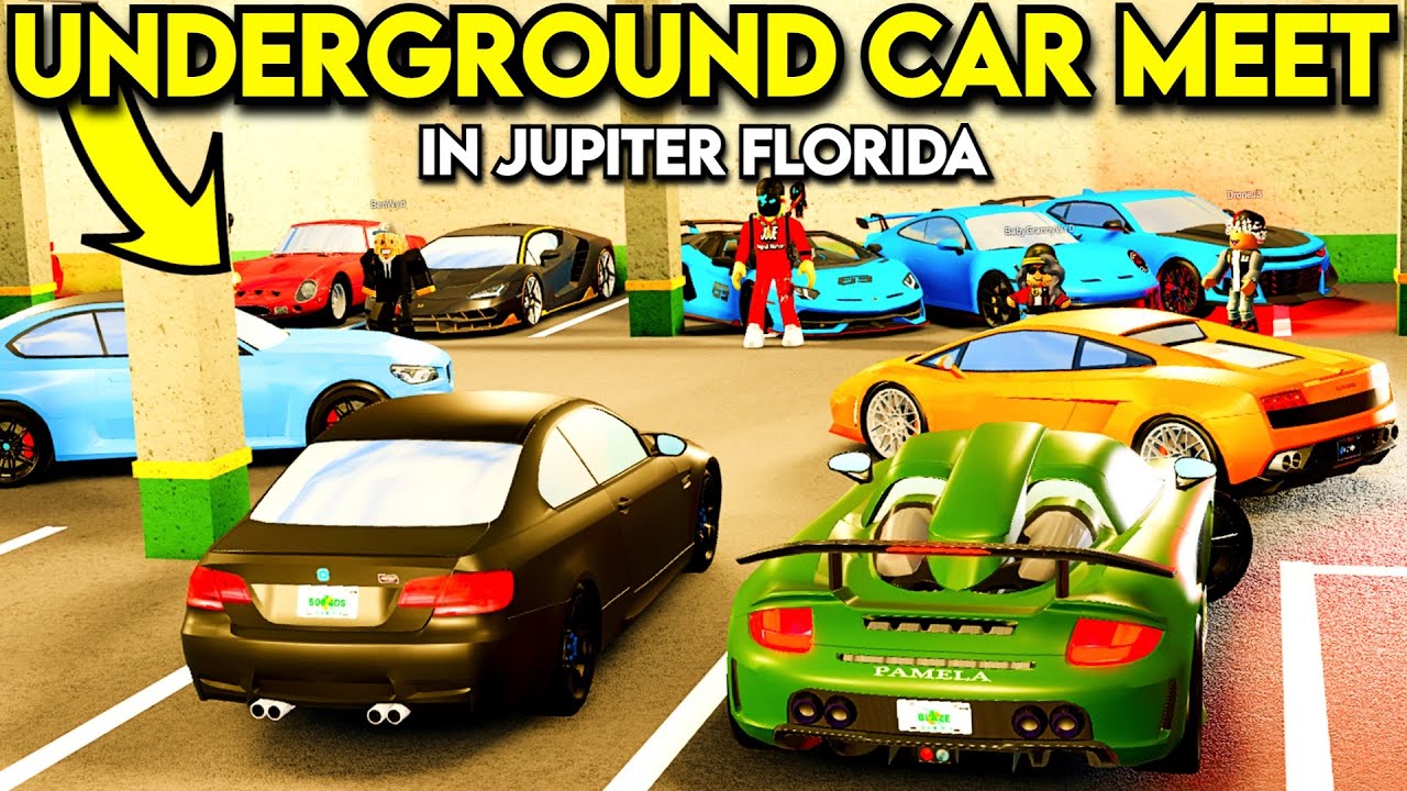 CRAZY UNDERGROUND CAR MEET IN JUPITER FLORIDA!