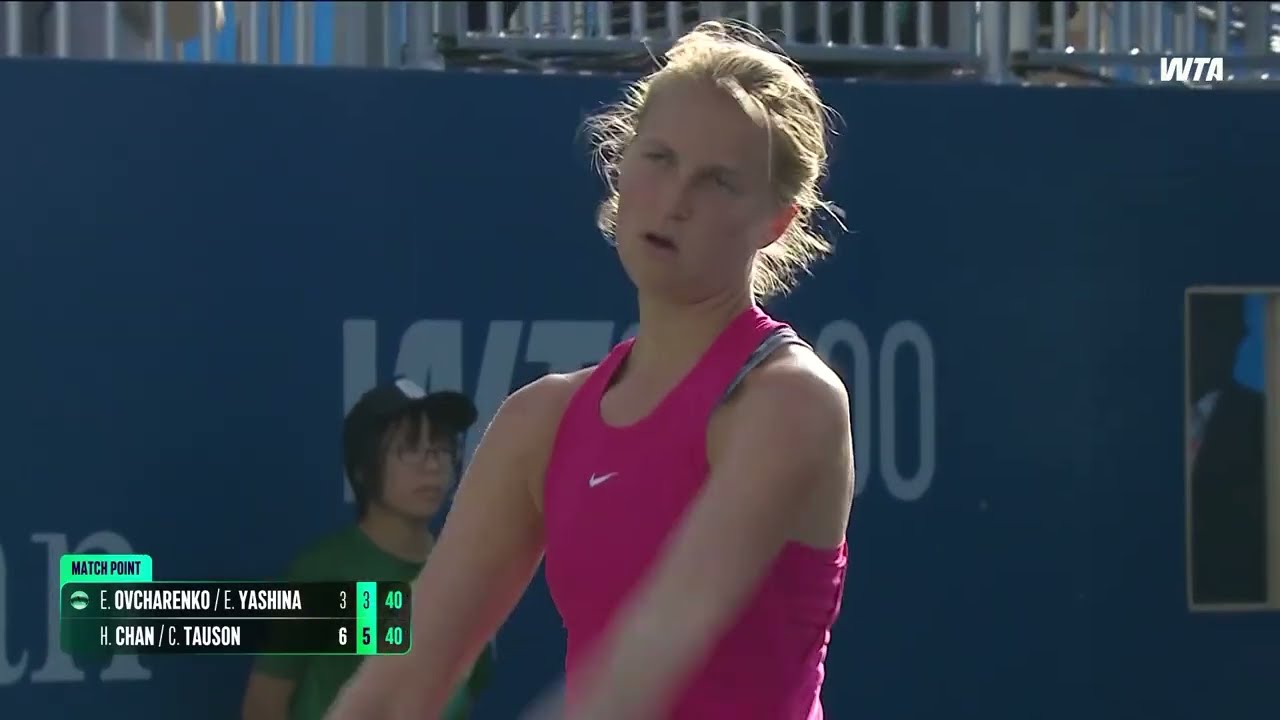 Highlights: Dubai R2 - Chan/Tauson vs. Ovcharenko/Yashina - 2026 Dubai Duty Free Tennis